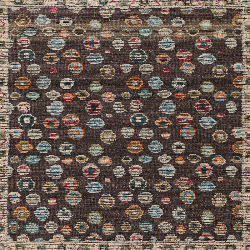 Abstract Indoor Rug, Square 7'