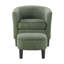 Chaise rembourrée avec repose-pieds-1783890150