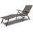 Hudsonville Outdoor Metal Chaise Lounge