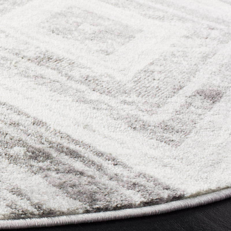 Tapis performance géométrique Coghill, Rond 6 pi 7 po