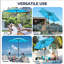 Parasol de marché avec manivelle Li-354735732-354735729