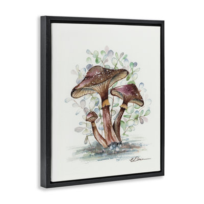Cadre flottant champignons terreux terreux, conception par Cady