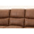 Wayland 96" Wide Vegan Leather Power Reclining Sectional with Storage & Cup Holder-1592375383