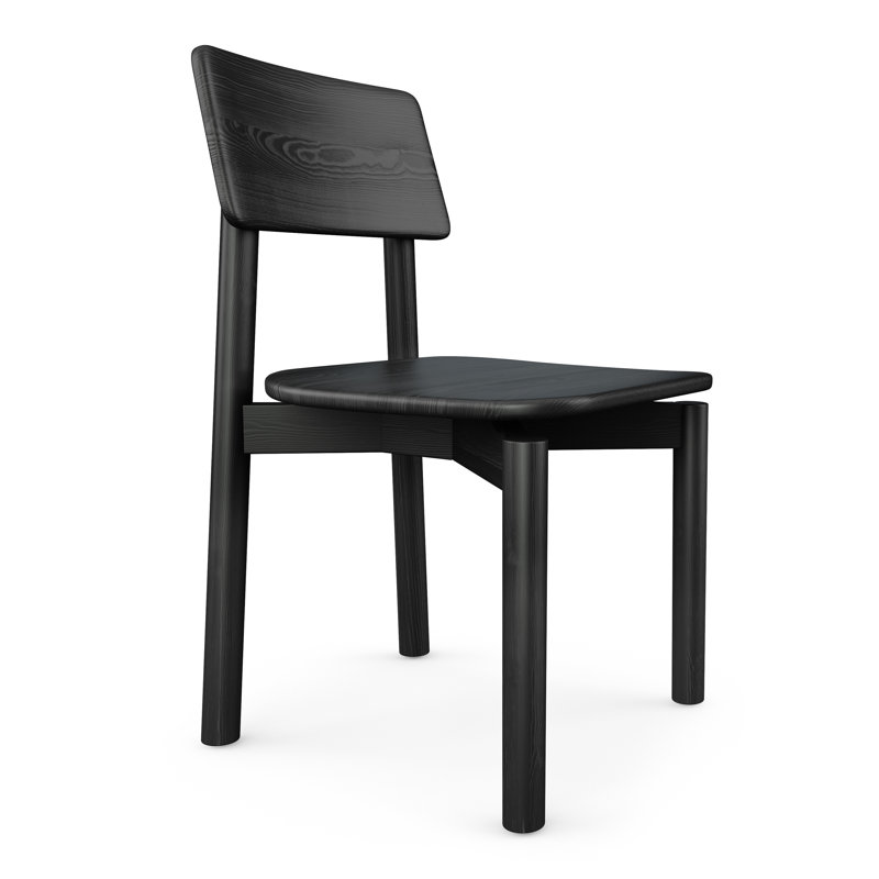 Ridley Dining Chair, Ash Black