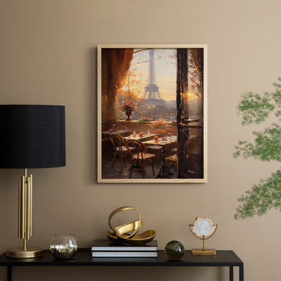 «LANDSCAPES Series», encadré en bois massif
