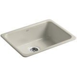IronTones® 24.25" L x 19" W x 8" Dual Mount Kitchen Sink