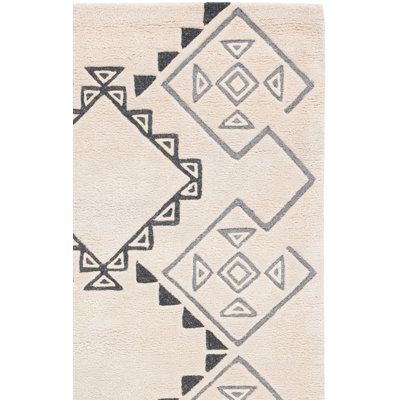 Powell Hand Tufted Performance Geometric Rug