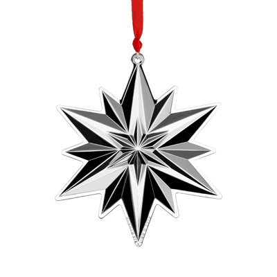 2019 Snowflake Sterling Holiday Shaped Ornament