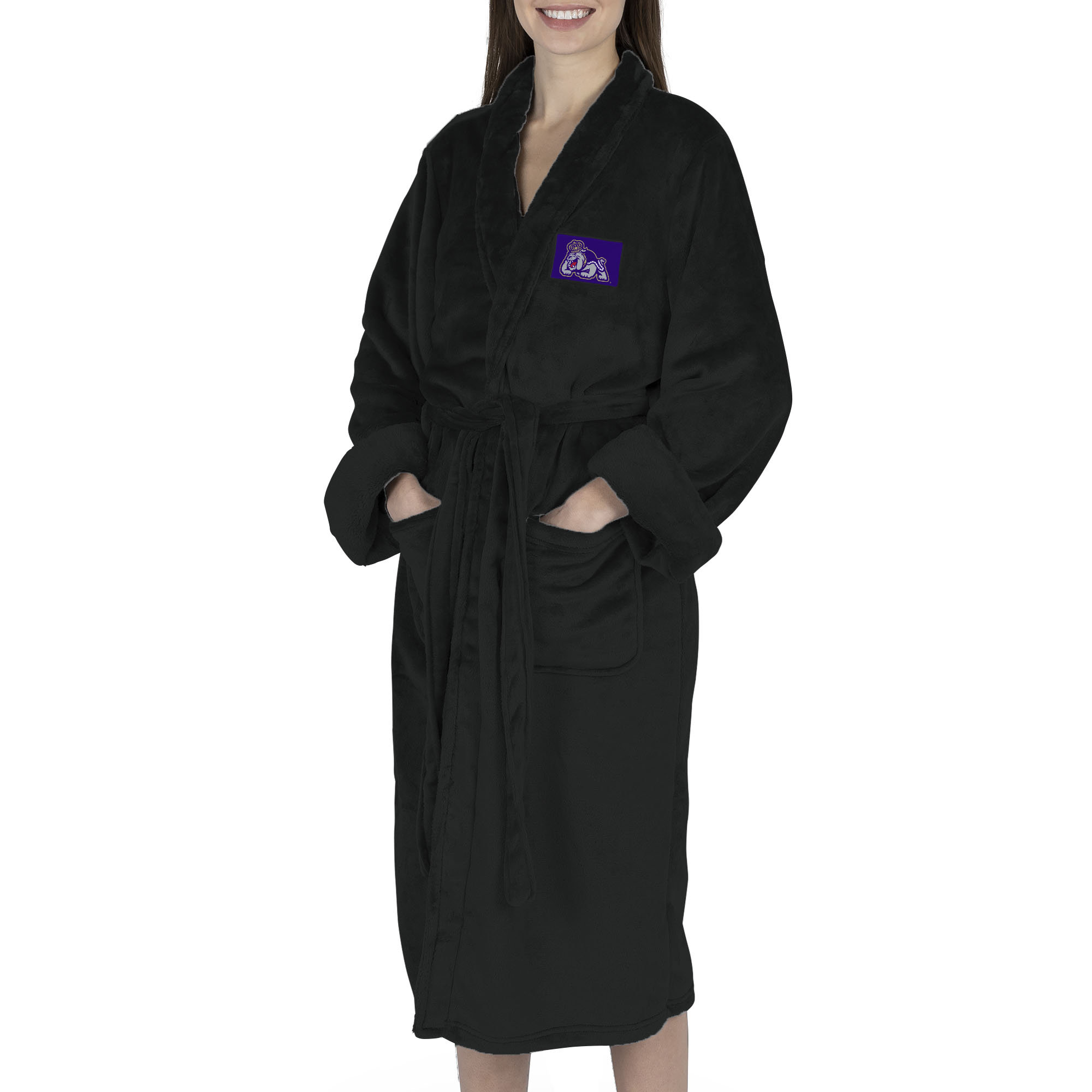 Wildon Home® NCAA James Madison Dukes Team Pride Silk Touch Robe, Sport ...
