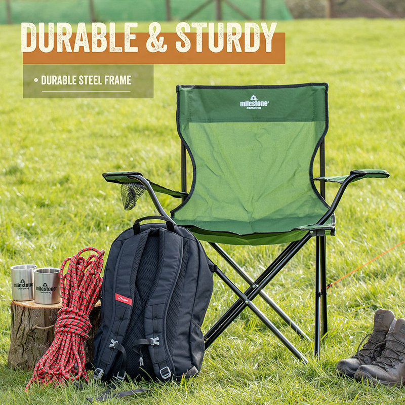 Folding Camping Chair, Green