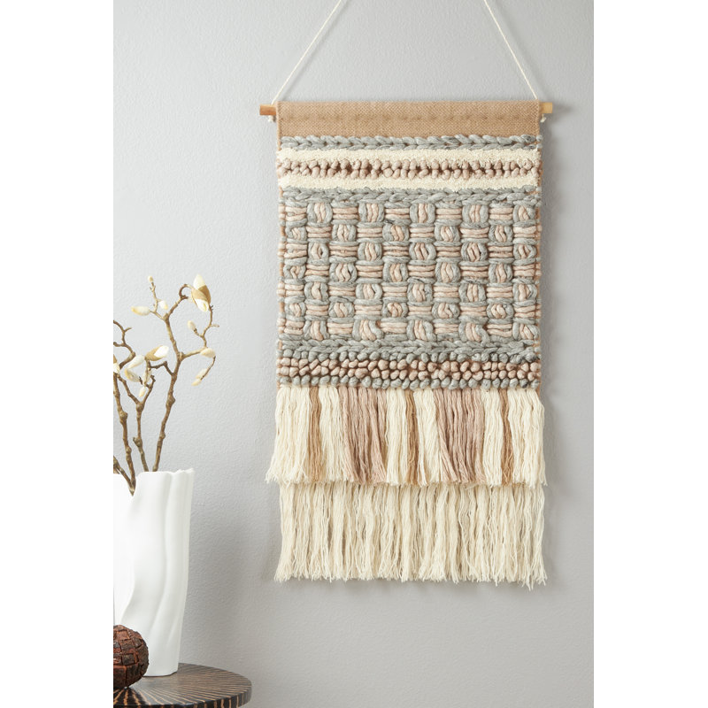 Hand Woven Wool Wall Hanging