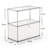 Kupra 29.52'' Wide 2 - Shelf Storage Cabinet-1504138499