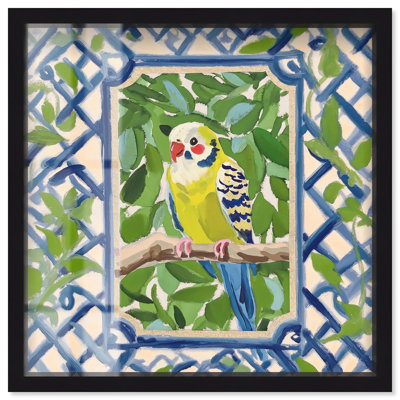 «Garden Gate I Shadowbox Print Modern Coastal Art» par Art Remedy