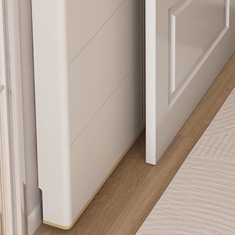 Armoire à chaussures de style français populaire, H 48,43 po x l 55,12 po x P 6,69 po