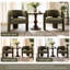 33" Wide Upholstered Modern 3-Legs Barrel Accent Chair-1863739505