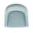 Dezrae Mid Century Solid Swivel Accent Chair with Metal Legs-423051757