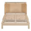 Lit escamotable double avec tiroir et ensemble de prises et ports USB, conception moderne