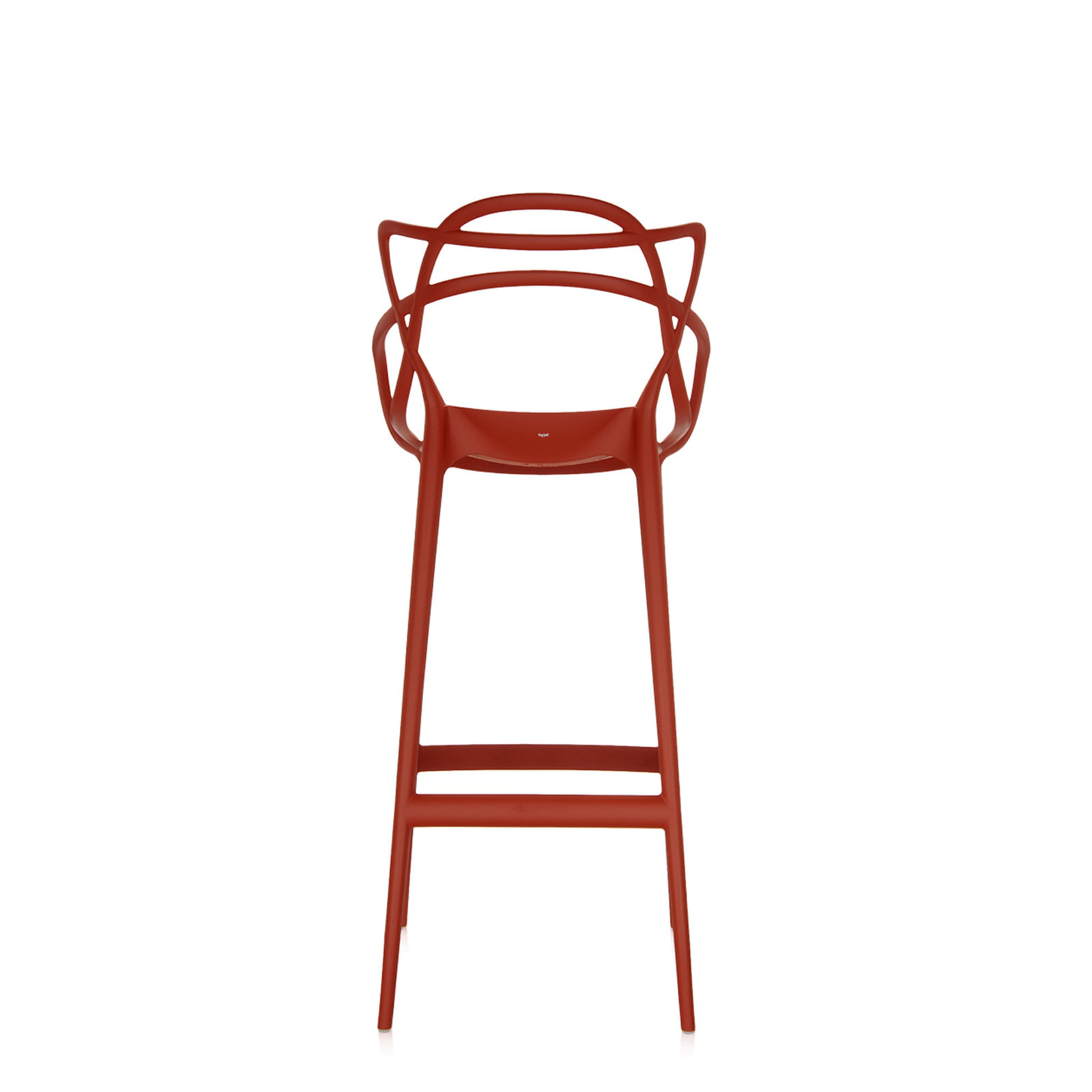 Masters Outdoor Bar Stool, Rust Orange, Bar