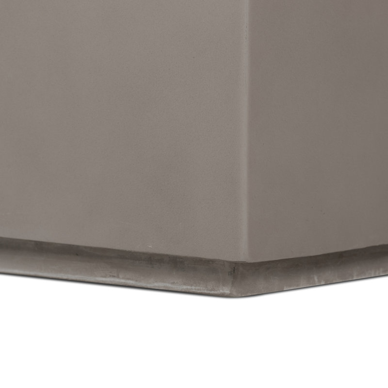 Otero Outdoor Coffee Table, Natural Concrete