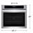 30" Single Wall Oven with Air Fry-129182423