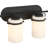 6 - Light Matte Black Modern Bathroom Vanity Light
