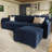 L-Shaped Modular Sectional with Ottoman-2005812734