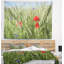 Tapisserie paysage rural avec pop-rouge-28488640