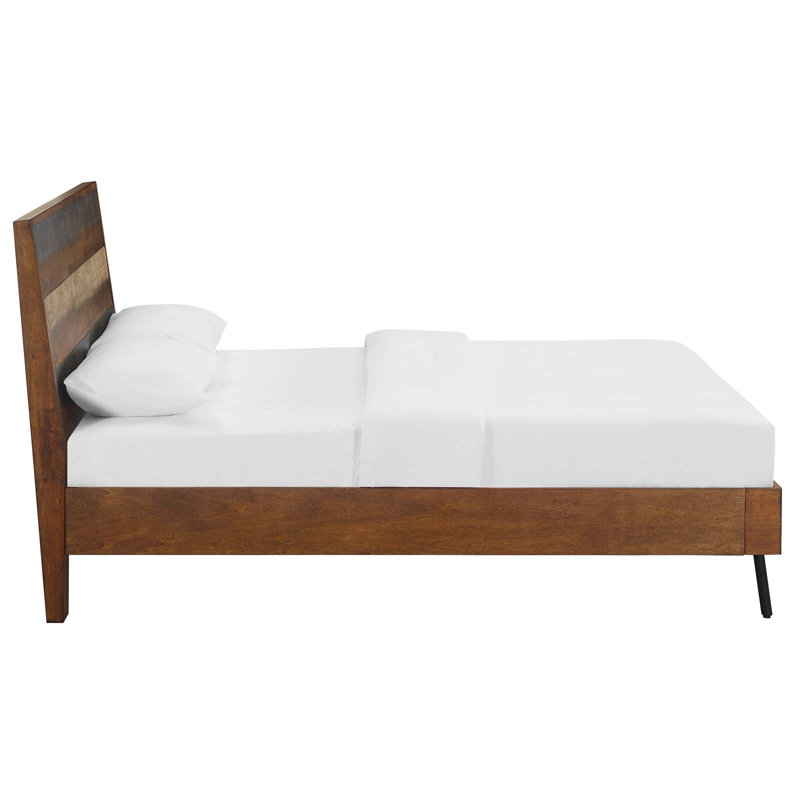 Carbon Loft Haldir Queen Rustic Wood Bed