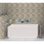 Happy Linear Glass, Metal and Natural Stone Mosaic Tile-68072824