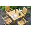 Brunswick Teak Outdoor Square Dining Table