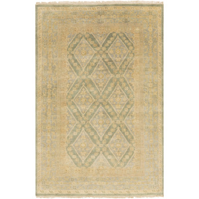 Ostrander Wool Ikat Indoor Rug