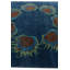 Tapis carré bleu marine Nuttall