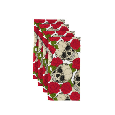 Lujan Polyester Floral Square Napkin