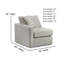 Causeuse modulaire 2 pièces Nolte