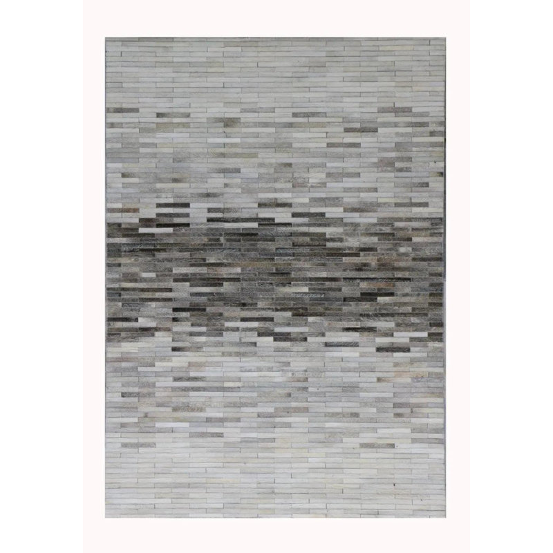 Tapis argenté unique 8 pi 9 po x 11 pi 9 po Jonell