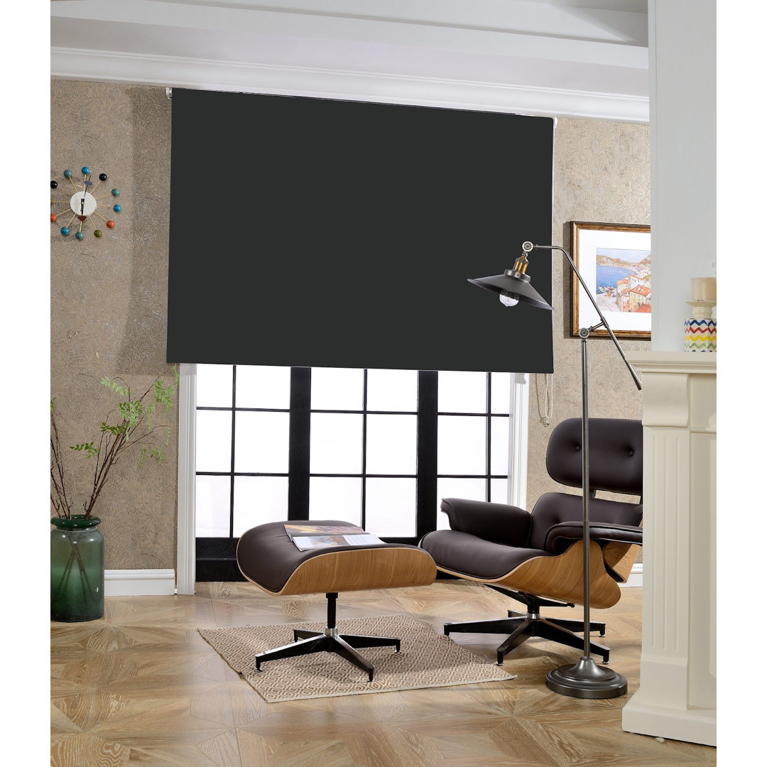 Thermal Blackout Roller Blind - Trimmable Cut to Size - Heavy Duty Metal Tube