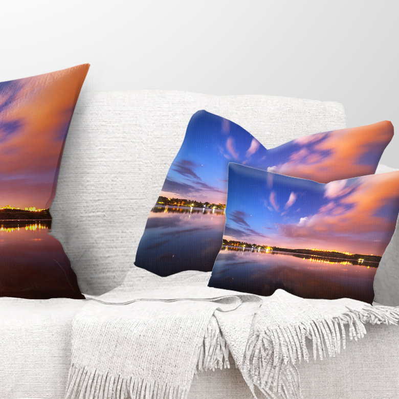 Reversible Throw Pillow
