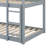 Wood Twin Over Twin Low Bunk Bed With Ladder-1014742010