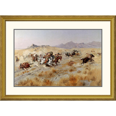 " Attack " by Charles M. Russell