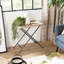Glascock Tray Top Cross Legs End Table