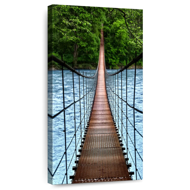 Pont de corde de la jungle, H 30 po x l 15 po