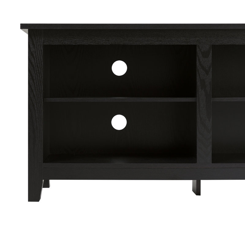 Meuble télé 70 po Modern Transitional, Noir