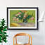 Oleanders by Vincent Van Gogh - Framed Print-62760088-62760090