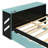 Wood Daybed With Trundle,Desk And USB-942026367