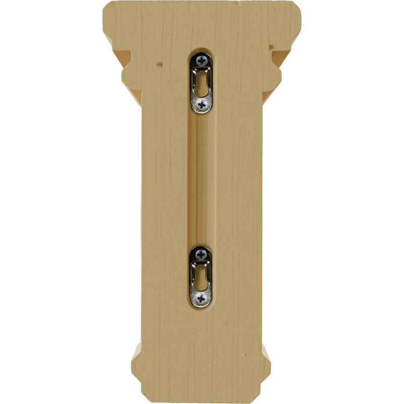 Corbeau moyen en bois d'aulne moyen l 5 po x P 5 3/4 po x H 10 po (paquet de 4), Aulne