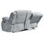 Canapé inclinable, gris, désossé, gris
