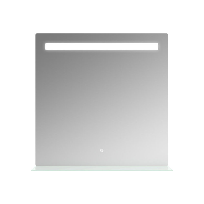 Miroir mural pour salle de bain DEL RONDA, H 32 po x l 32 po