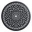 Patio Dining Table With Umbrella Hole, Round Outdoor Table