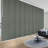 Clementine 10-Panel Double Rail White Panel Track Extendable 120"-218"W x 94"H, Panel width 23.5"