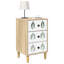 36 cm W Bedside Table